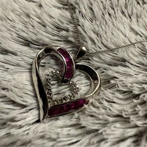 Sterling Silver Heart Necklace